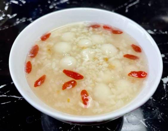 桂花酒酿小丸子 Mini Glutinous Rice Ball Within Fermented Soup
